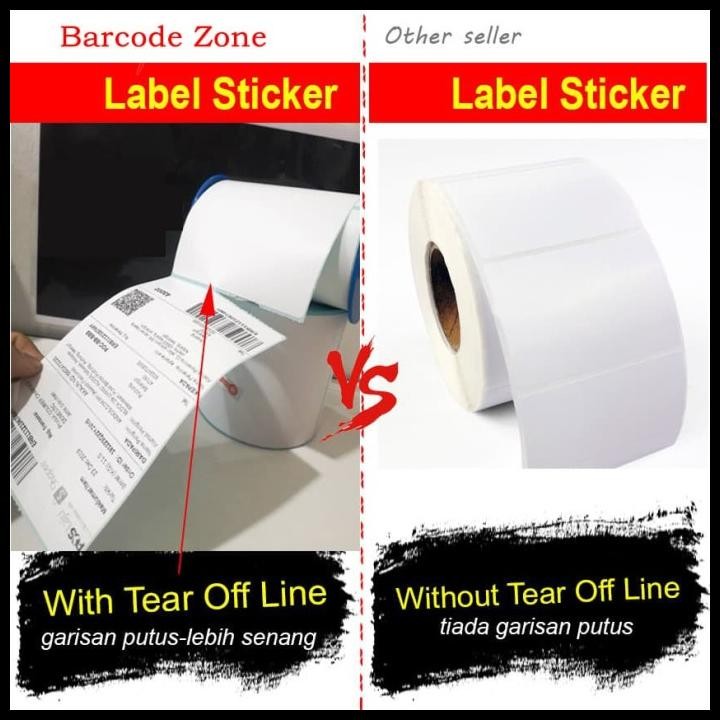 

Terlaris Label Barcode 100 X 150 Mm Kertas Sticker Label Thermal 100X150 Mm Good Quality