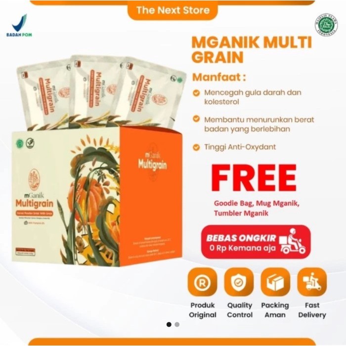

Mganik Multigrain - Superfood Cegah Gula Darah Dan Kolesterol