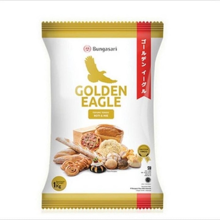 

GOLDEN EAGLE TEPUNG TERIGU UNTUK ROTI & MIE 10 * 1 KG