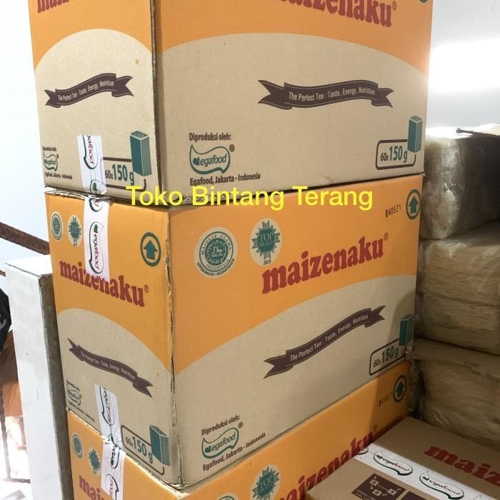 

TEPUNG MAIZENA CORN MAIZENAKU 150GR 1 DUS KARTON 60 X 150GRAM EGAFOOD