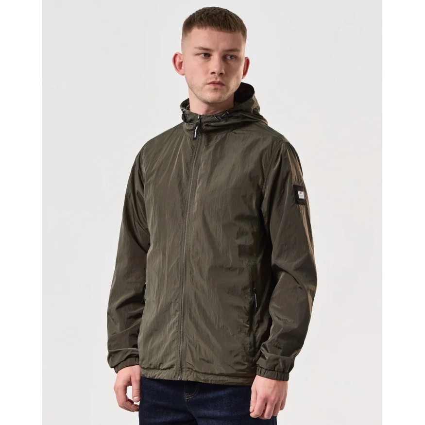 Terbaru Weekend Offender Technician Hooded Jacket Castle Green (Jkss2401) Original Promo