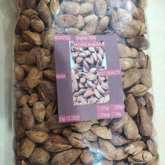 

Kacang Almond Susu Best Quality 1 kg Berkualitas