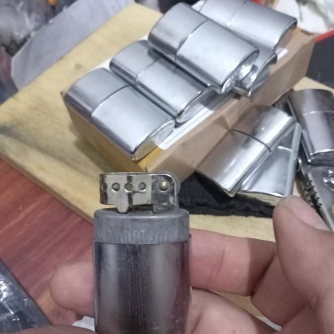 Baru korek silver sumbu jadul