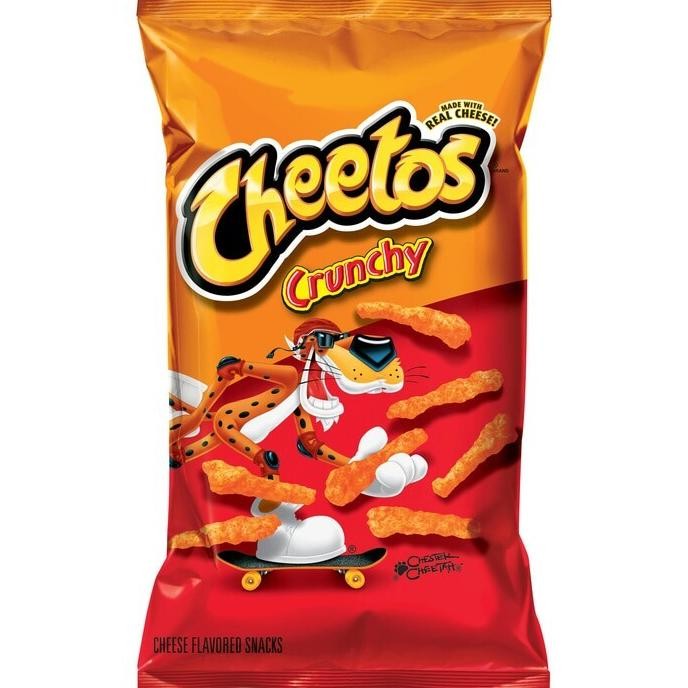 

Cheetos Crunchy Cheese - Snek Import Rasa Keju USA