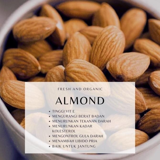 

Almond Panggang / Roasted Almond 1 kg Berkualitas