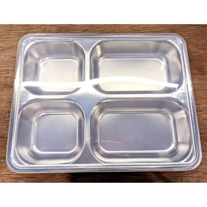 Tempat Makan Food Tray Stainless