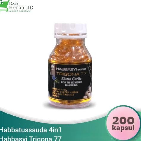 

GARLIC 200 KAPSUL HABBATUSSAUDA DAN BAWANG PUTIH ORIGINAL ORIGINAL