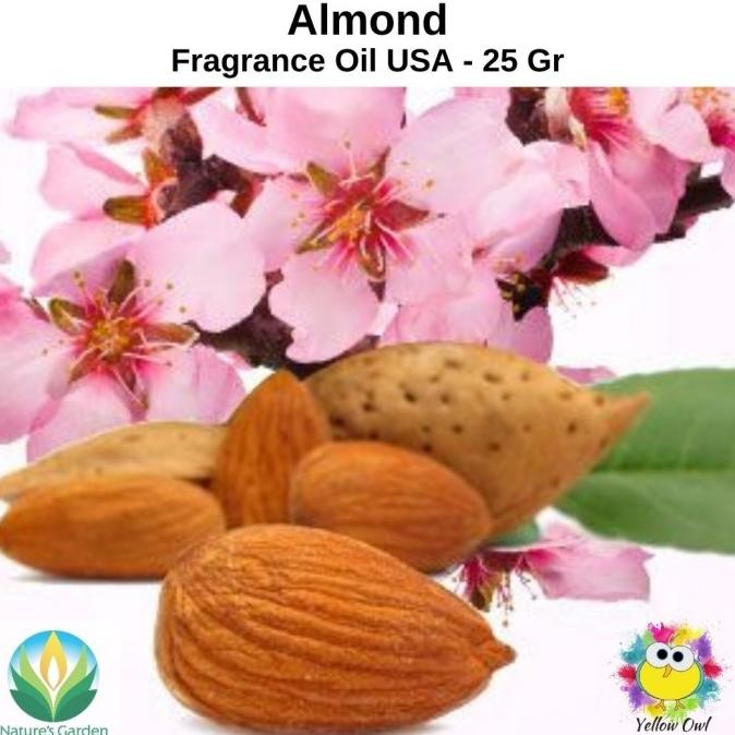 

Almond Fragrance Oil - 25 GR Berkualitas