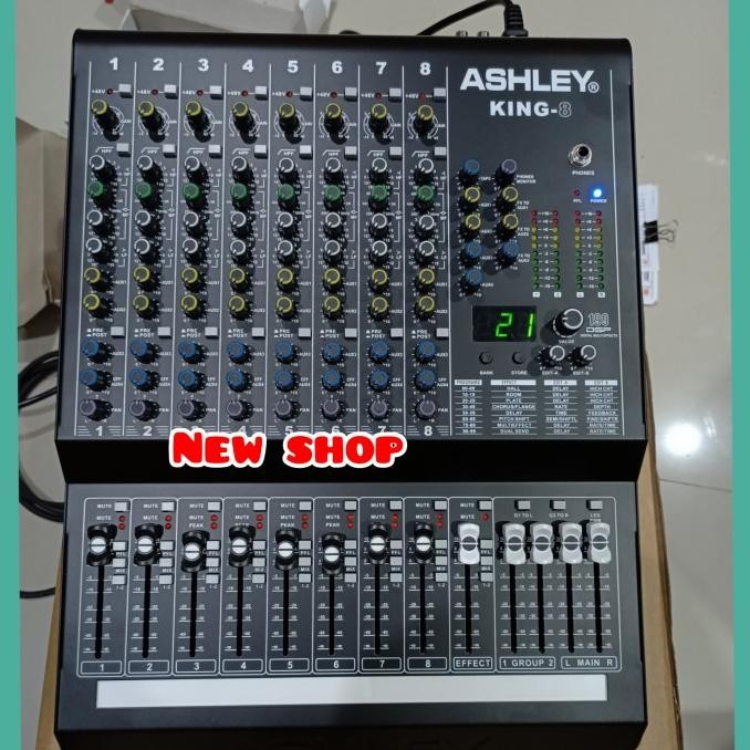 Promo mixer Ashley king 8 original 8channel COD