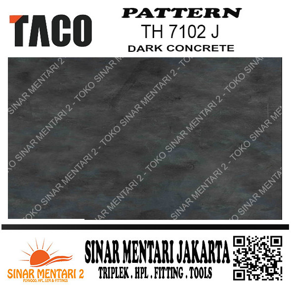 TACO HPL PATTERN TH 7102 J DARK CONCRETE