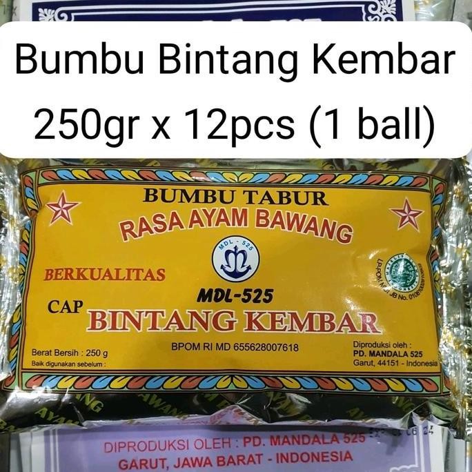 

BINTANG KEMBAR 12PCS (1 BALL) AYAM BAWANG ORIGINAL