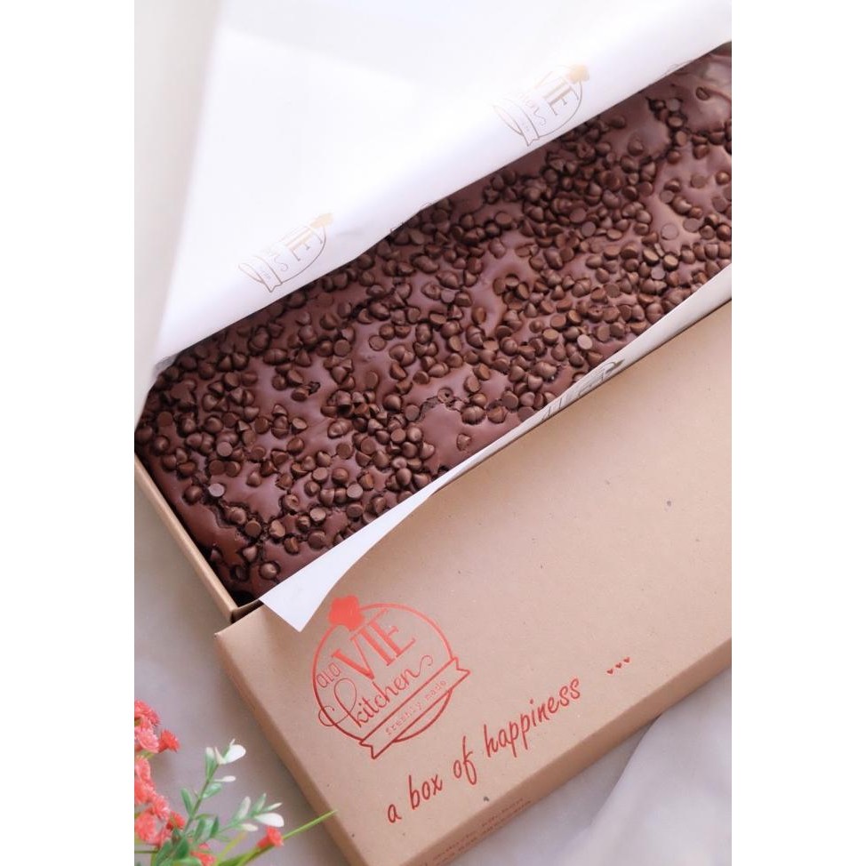 

Classic Brownie Chocochips / Almond / Cheese (single topping) Berkualitas