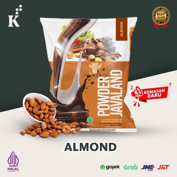 

Bubuk Minuman Bubble Powder Drink Almond ORIGINAL Javaland 1kg Berkualitas