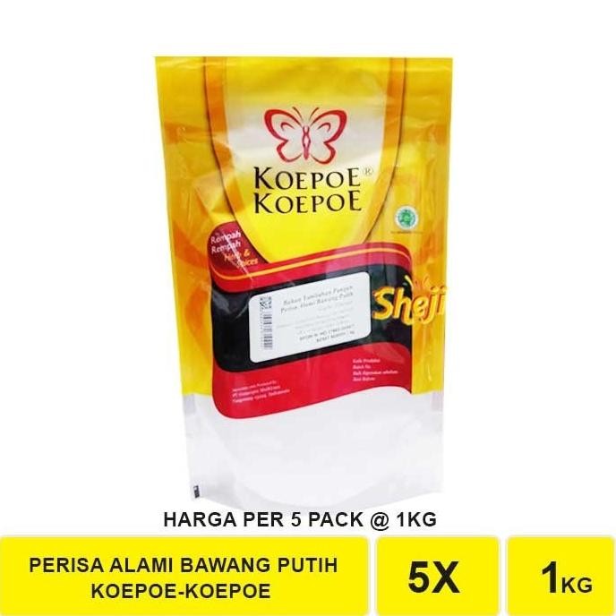 

5 POUCH BAWANG PUTIH KOEPOE-KOEPOE 1 KG ORIGINAL