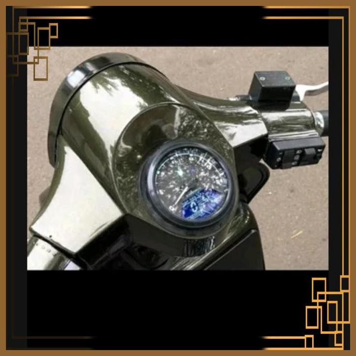 [AMV] SPIDO SPIDOMETER VESPA NEW PX PX DIGITAL CUSTOM MODEL BABON RPM BAGUS.