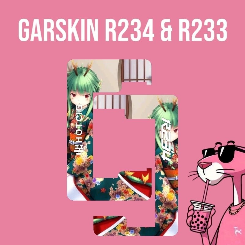 

Terlaris Jaka Stiker R234 Anti Air Tahan Lama Garskin Custom Case Laminasi Tebal COD