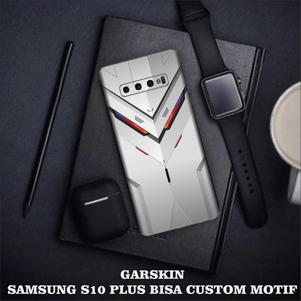 

Terlaris Samsung S10 Plus Gaming Garskin Stiker Custom Case Laminasi Tebal COD