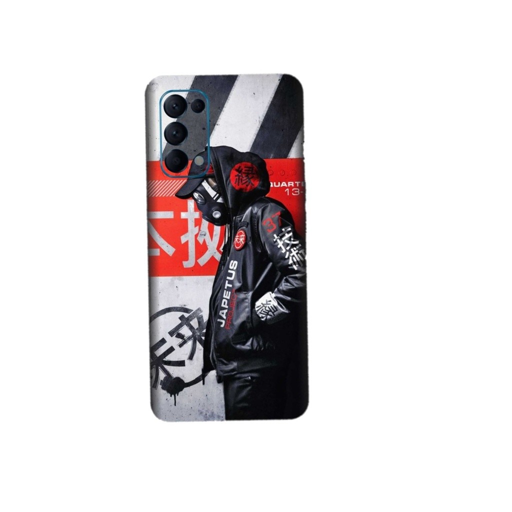 

Terlaris Oppo Reno Garskin Stiker Custom Case Laminasi Tebal COD