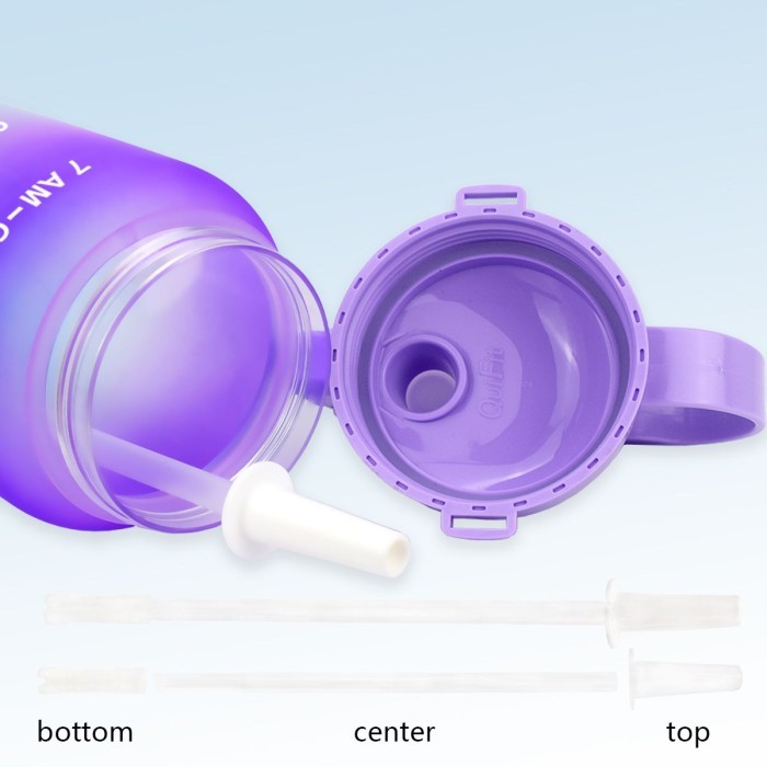 QUIFIT - [3.8LLX] BOTOL MINUM TRITAN MOTIVASI 3.8L 100% BPA FREE