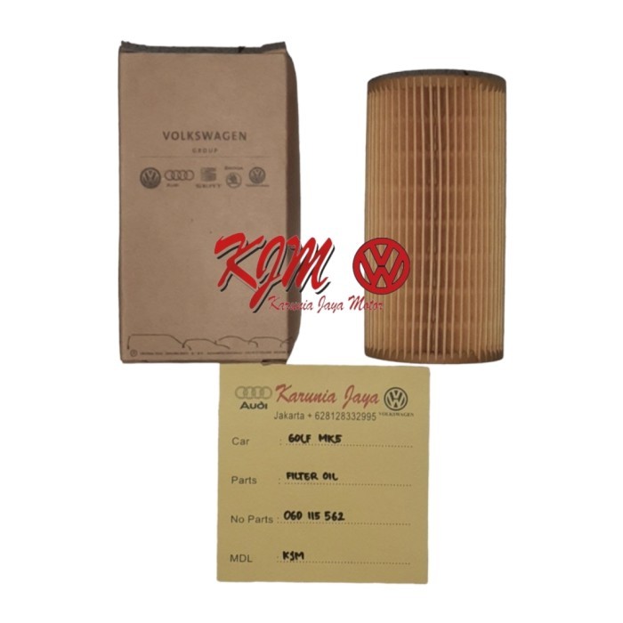 Filter Oli VW Golf MK5
