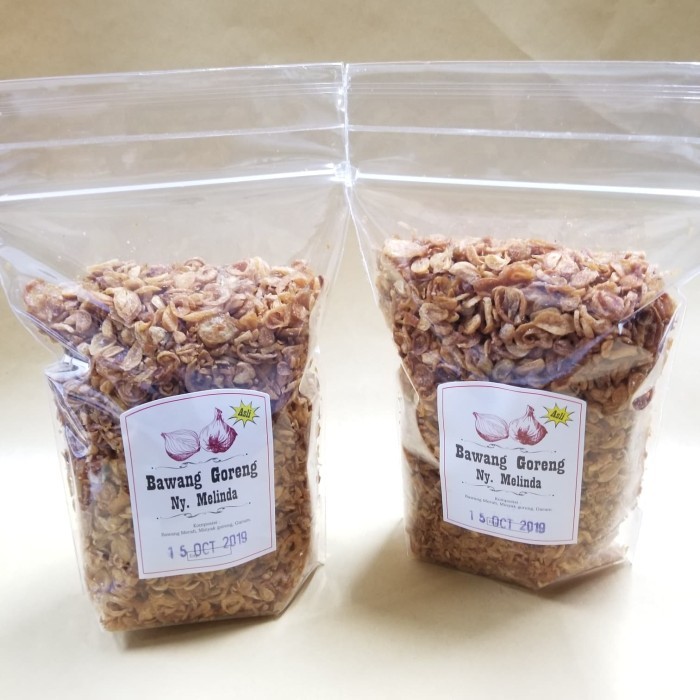 

BAWANG GORENG ORIGINAL 250 GRAM PACKING PLASTIK