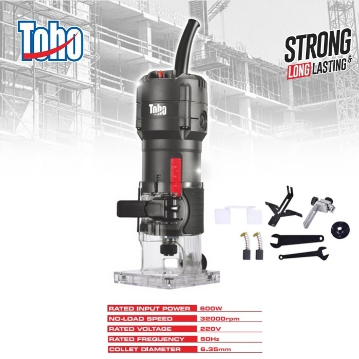 TOHO MESIN PROPIL / RUTER KAYU ELEKTRIK TRIMMER TH1506