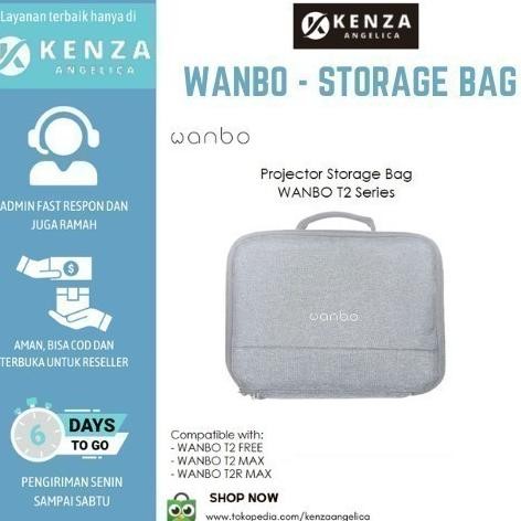 READY TAS PENYIMPANAN PROYEKTOR WANBO T2 MAX - T2R MAX - T2 FREE