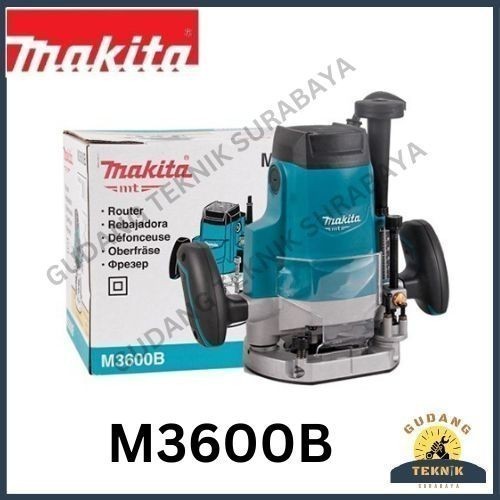 MAKITA M3600B Mesin Profil M3600 B Router Kayu 12mm M 3600 B