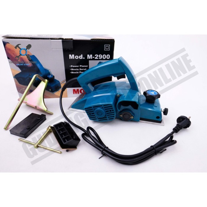 Mesin Planer Listrik Serut Kayu Ketam Sugu Pasah M2900 MODERN