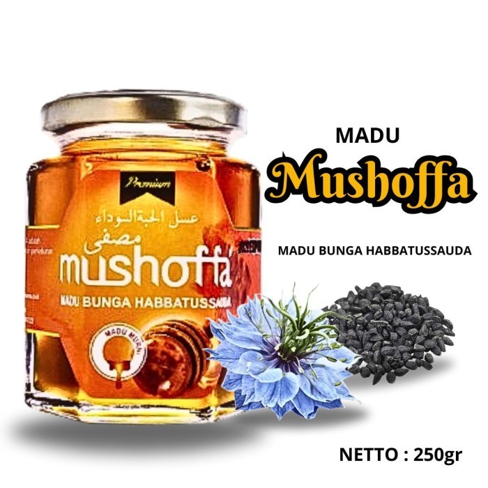 

Madu Mushoffa 250g I Madu Bunga Habbatussauda I Madu Murni