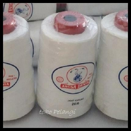 

Terlaris Benang Jahit Karung 20/6 Cap Angsa Dunia Good Quality