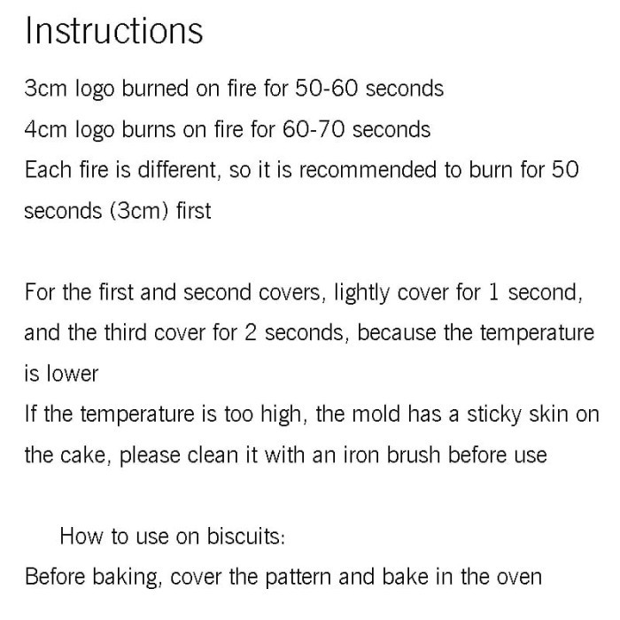 HOT STAMP CAKE STEMPEL LOGO KUE EMBOSSER