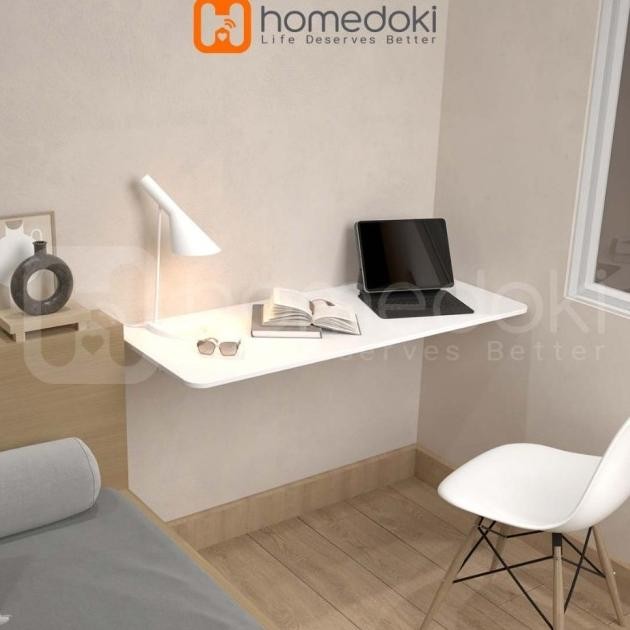 Meja Lipat Dinding Meja Belajar Meja Lipat Laptop Dinding Maan Meja Lipat Dinding Bear Nimali