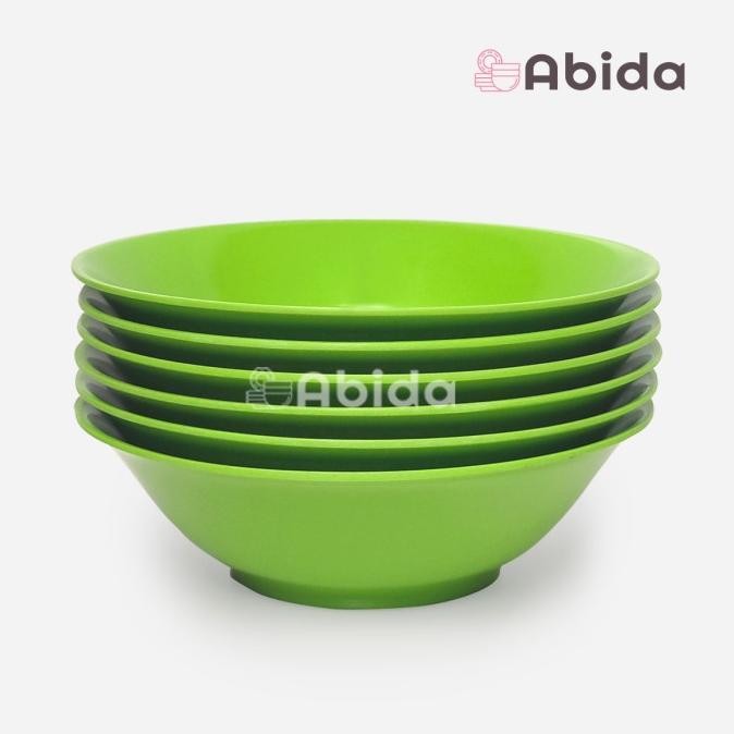 

New Abida 1 Lusin Mangkok Mie Melamin 7 Inch - Mangkok Bakso Lusinan U907
