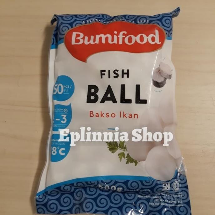 

New Bumifood Bumi Food Fish Ball 500 Gr - Bakso Ikan