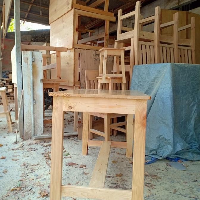 

New Meja Kayu/Meja Makan/Meja Bakso