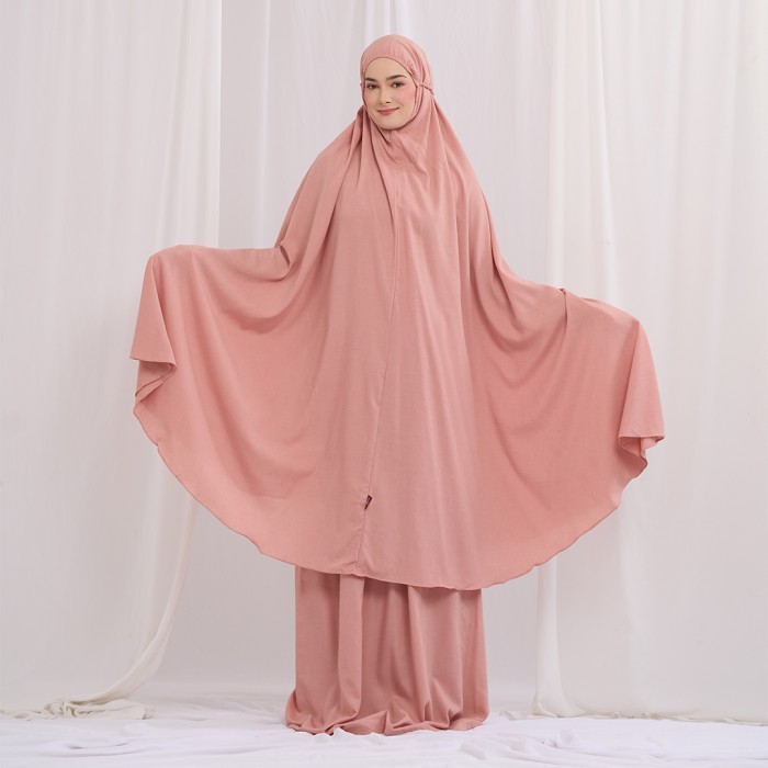 TATUIS MUKENA TIARA 377 PEACH