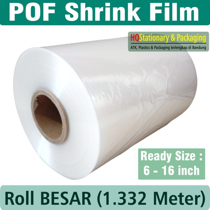 PLASTIK SHRINK / POF SHRINK FILM ROLL BESAR - 13 IN