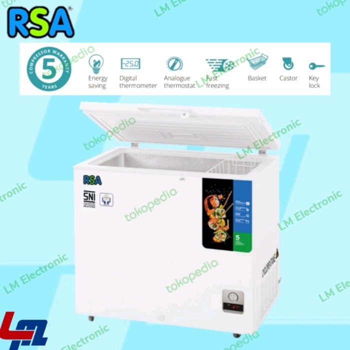 RSA EST FREEZER 300 LITER CF 310 / CF310