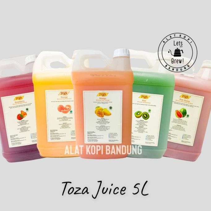 

Toza Juice 5 liter juice buah siap minum (variant di keterangan)