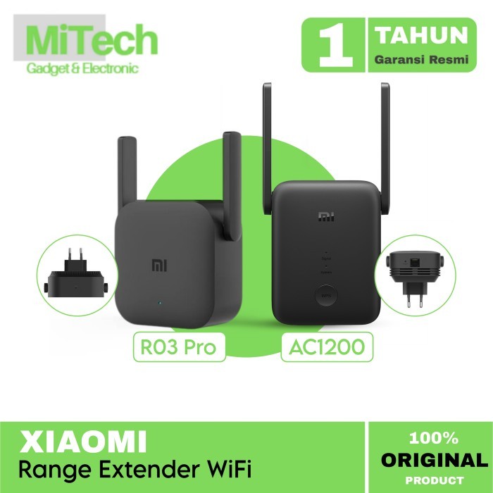 Mi Extender Pro / AC1200 Repeater for Router WiFi Range