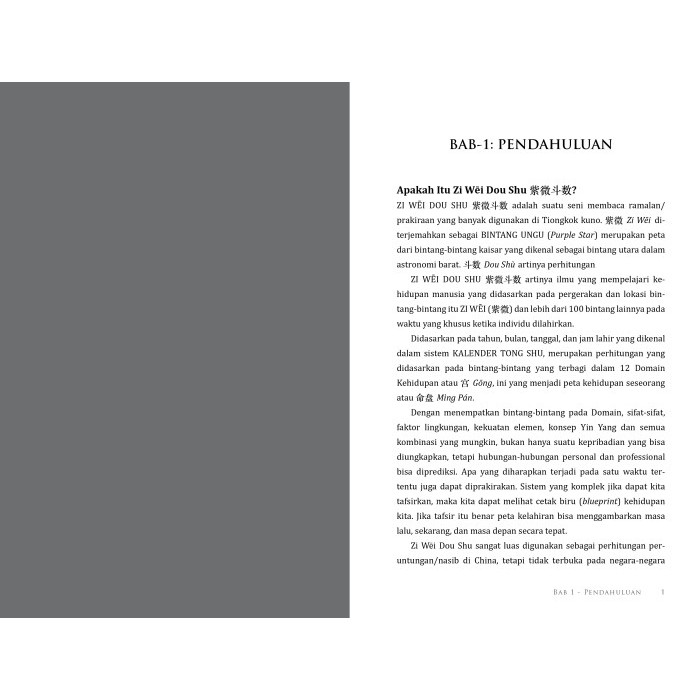 KUYY BUKU MERAMAL CARA CHINA - ZI WEI DOU SHU PACKING AMAN