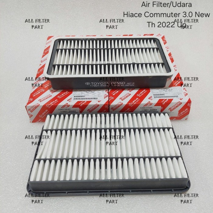 Ready Filter Udara Hiace Commuter New 3.0cc Tahun 2022 Up 17801-30060