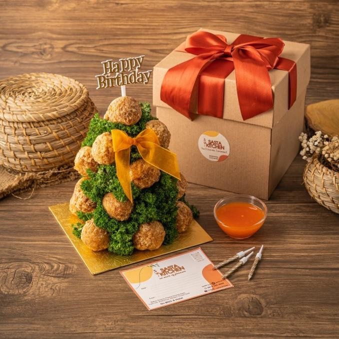 

New Hampers/Birthday Cake/Kue Ulang Tahun Chicken Ball Tree Bakso Goreng