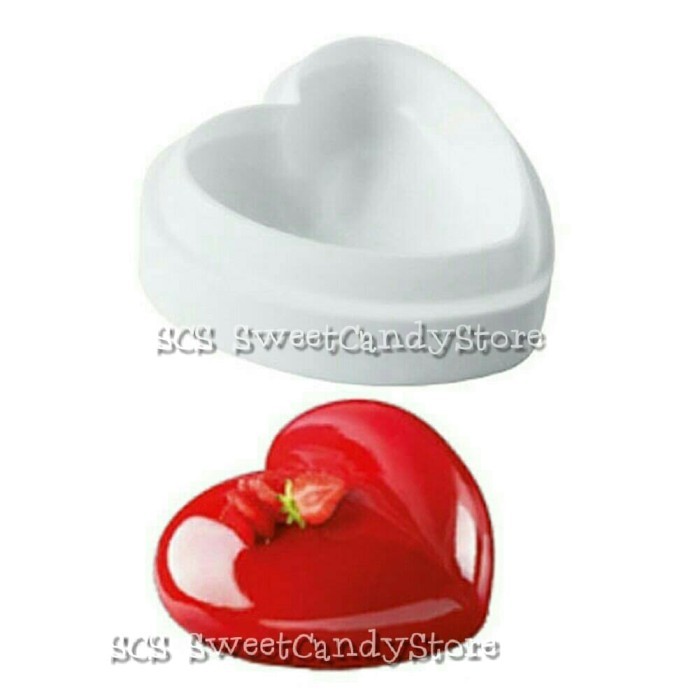 

READY LEMAOSTORE LOYANG ENTREMET MOLD CETAKAN MOUSSE CAKE HEART HATI LOVE