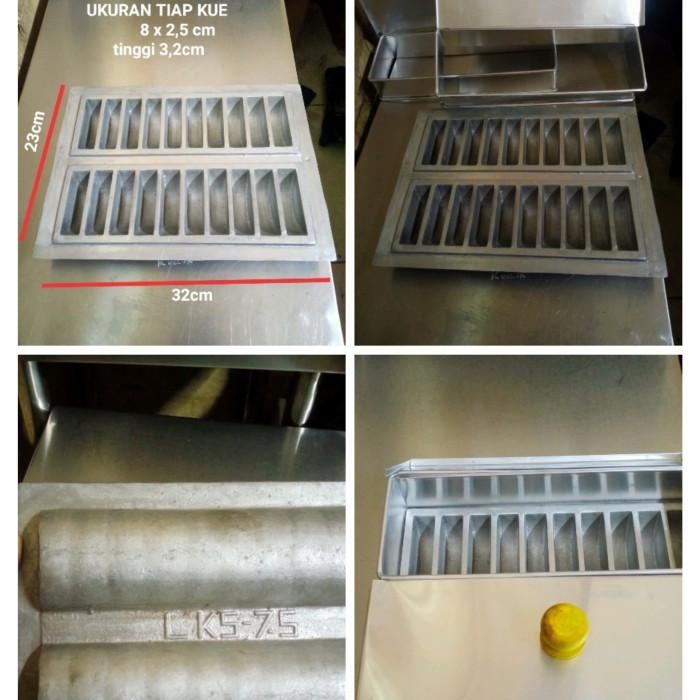 

BEST CETAKAN KUE BANDROS PUKIS ISI 20