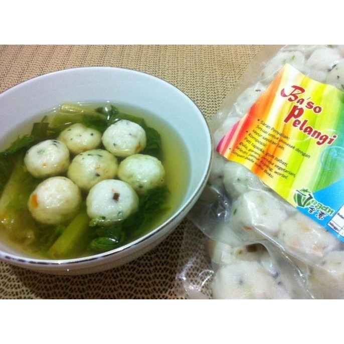 

New Bakso Pelangi / Bakso Isi Jamur