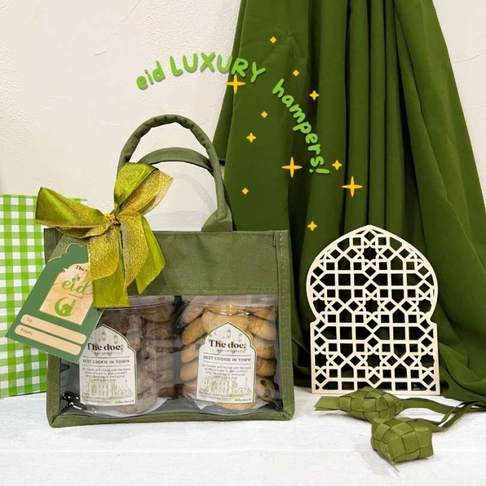 

Hampers Eid / Lebaran - Chocolate Chip Cookies Kukis Kering The Doe. (