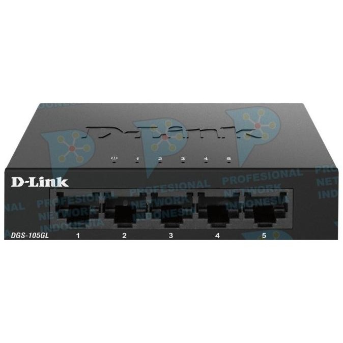 Grosir D-Link Dgs-105Gl 5-Port Gigabit Switch Metal Case Dlink Dgs-105 Gl