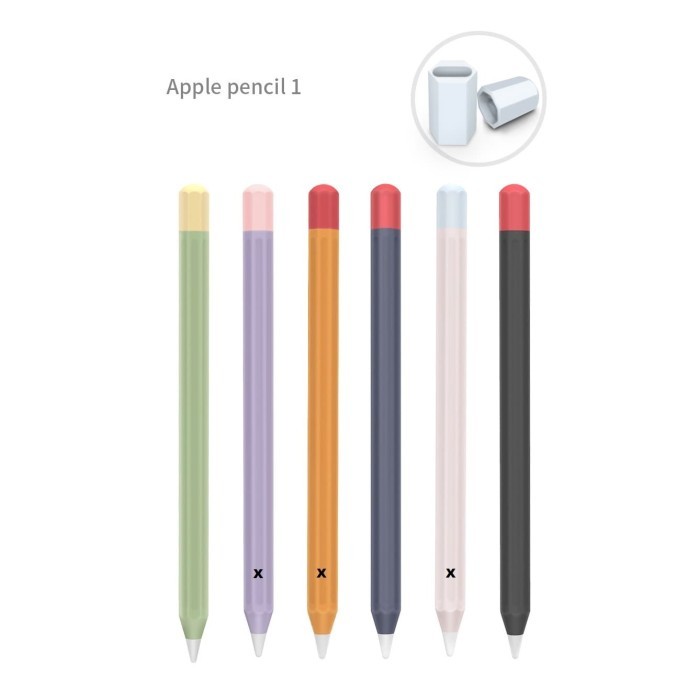 Pastel Softcase Apple Pencil Gen 1 Apple Pencil 2
